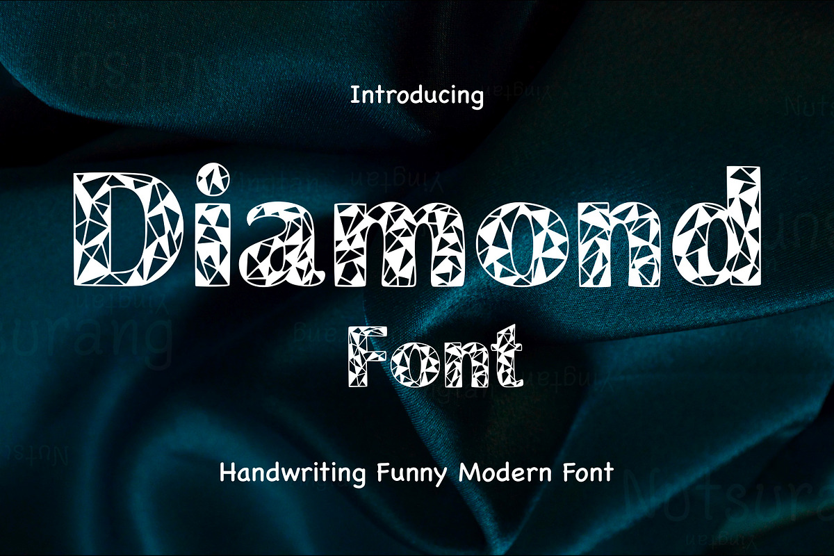 Diamond Front, a Script Font by N Nakorn Creative (Photo 1 of 7)