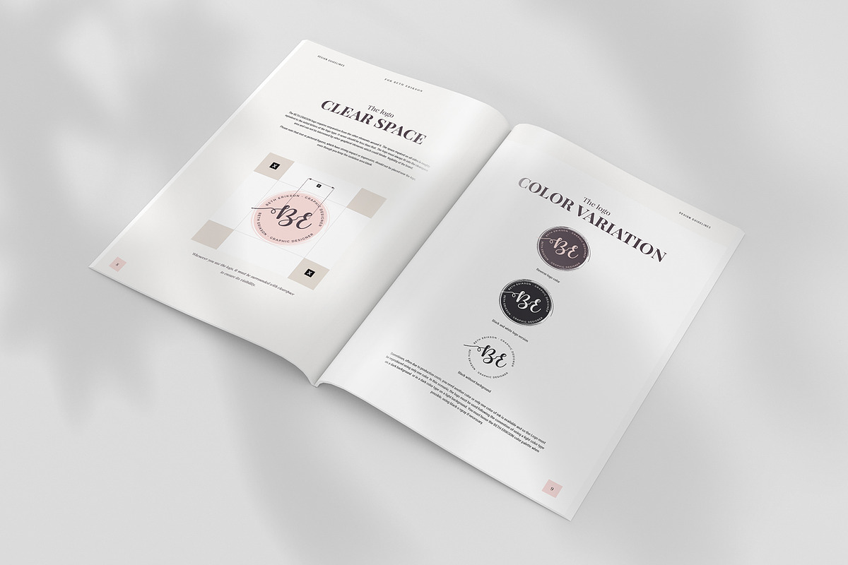 Brand Guidelines Bundle, a Brochure Template by Imagination Area (Photo 11 of 22)