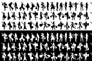 People silhouette VECTOR pack 3, a Person Illustration by stallfish's art store (Thumbnail 2 of 2)