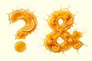 Orange Burst Font, a Sans Serif Font by Handmadefont (Thumbnail 5 of 13)