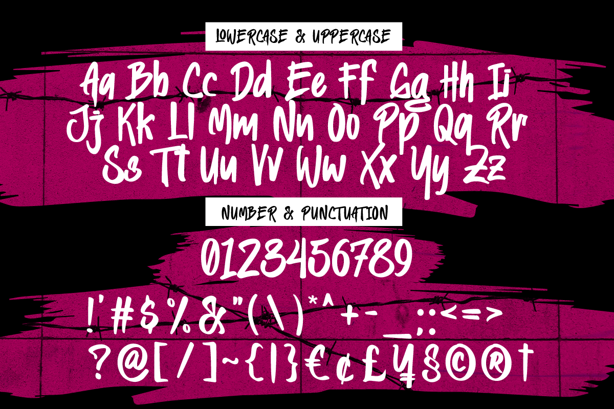 Heylabs Stroyed Graffiti Type Font, a Handwritten Font by Ronny Studio (Photo 8 of 9)