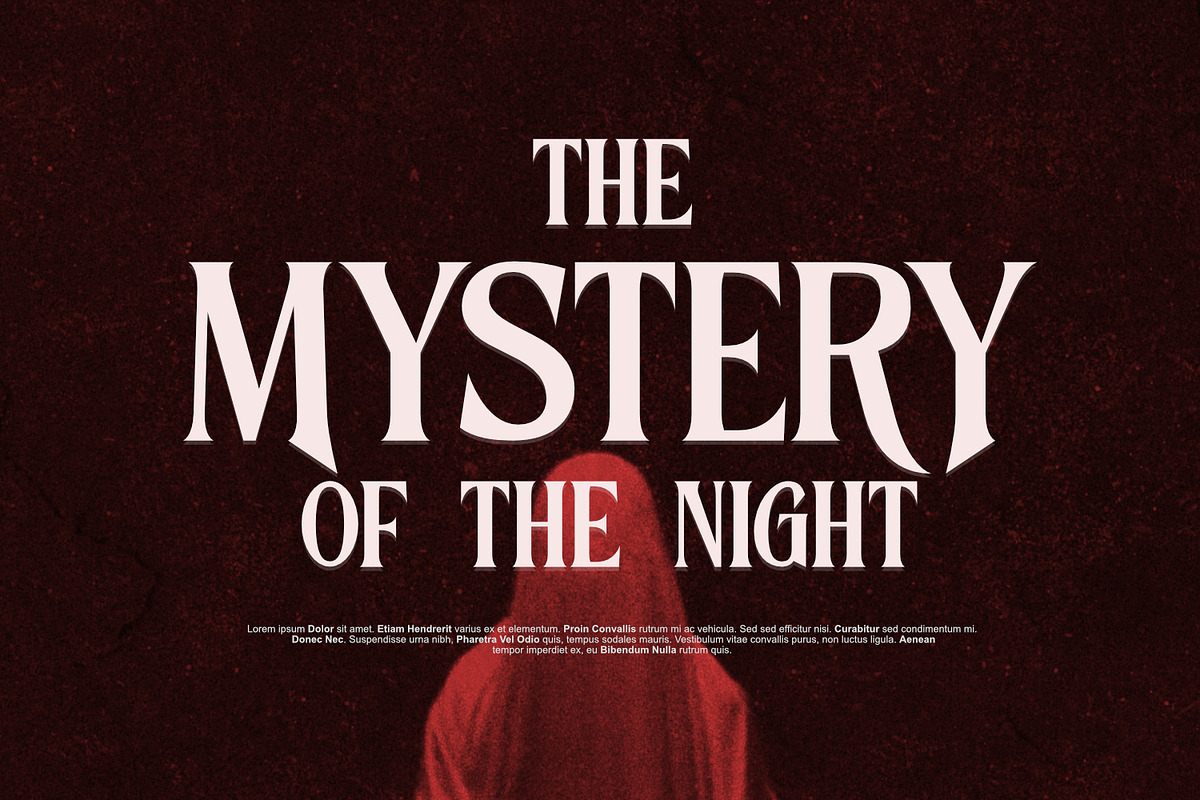 Horrifal - Horror Font, a Serif Font by Khoir (Photo 6 of 9)