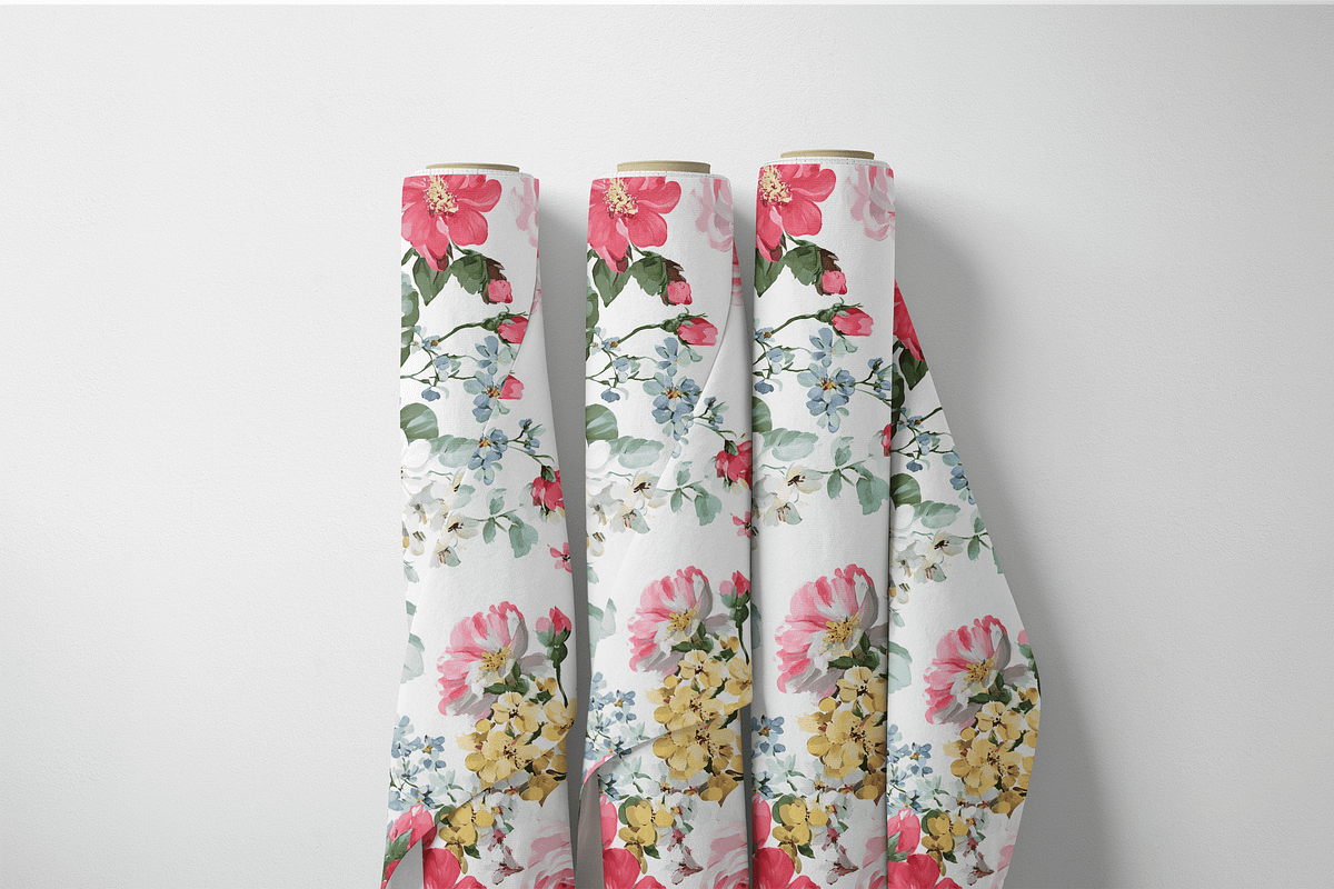 Vintage Floral Seamless Pattern, a Pattern Graphic by Pati Charm Studio (Photo 6 of 6)