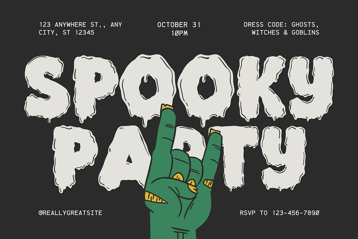 Fox Fright Font, a Handwritten Font by Fox7 By Rattana (Photo 2 of 8)