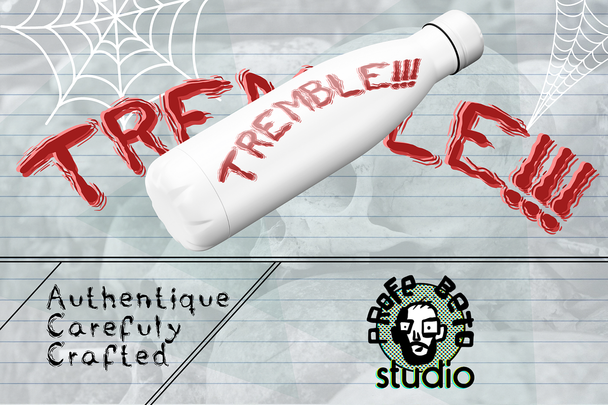 Spooky Wobbles/Fun Font for kids, a Handwritten Font by El Profe Beto Studio (Photo 4 of 6)