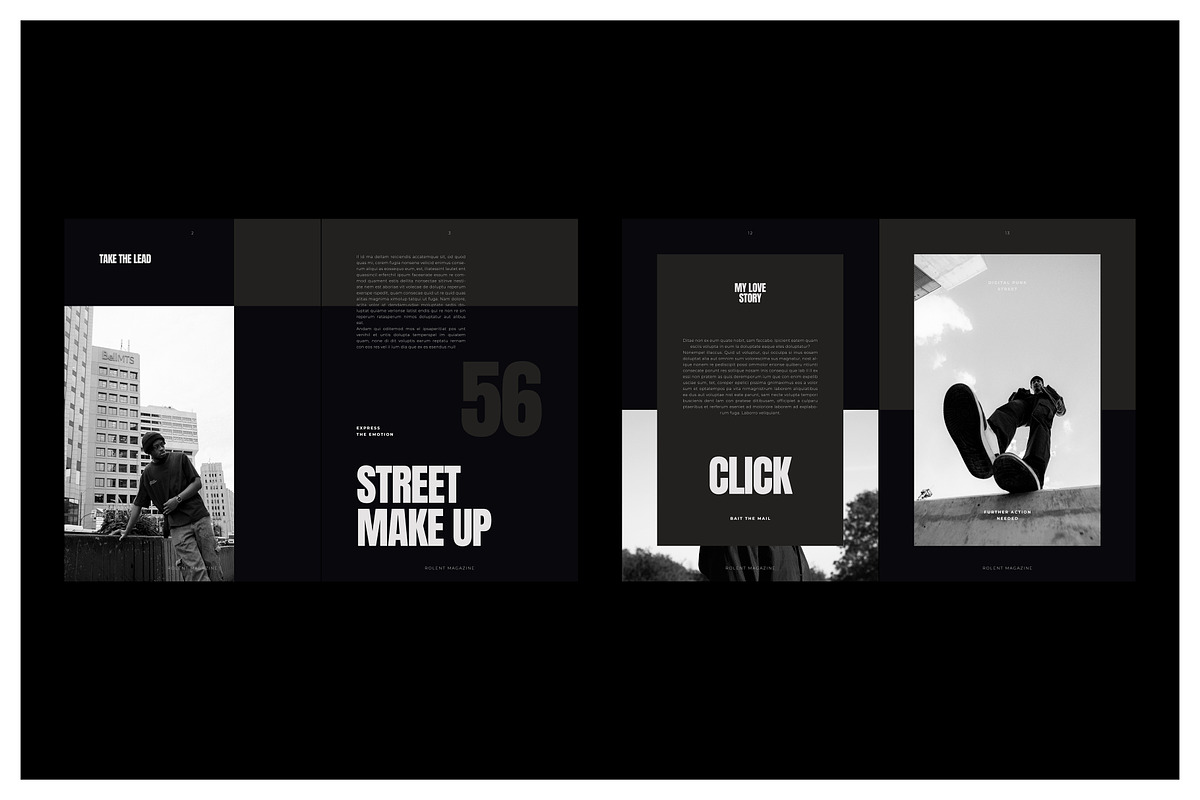 ROLENT Creative Portfolio, a Magazine Template by Arif Tri Ananta (Photo 5 of 14)