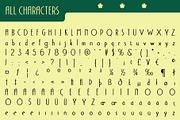 Acello Blur, a Sans Serif Font by Craft Supply Co. (Thumbnail 8 of 8)