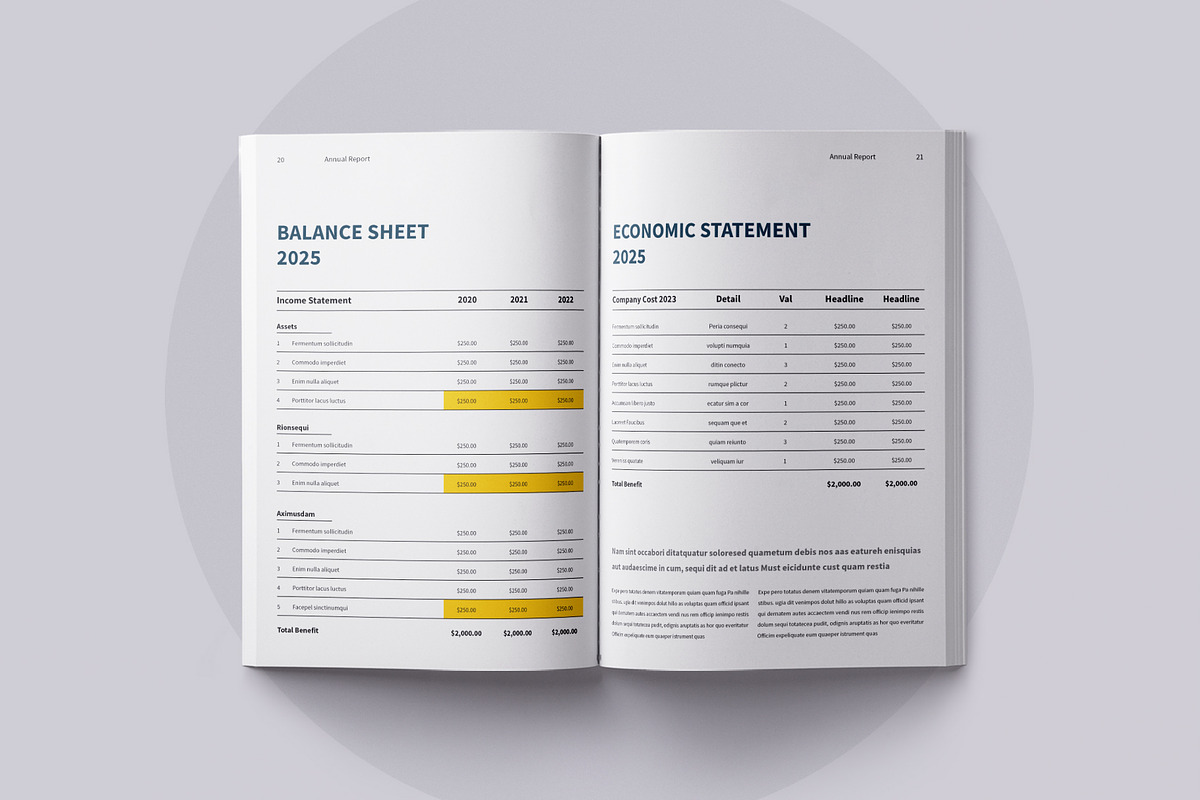 Annual Report | Canva, InDesign preview 7