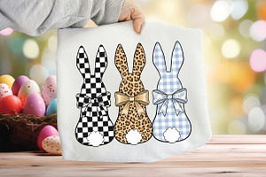 Girly Easter leopard print Peep PNG, an Illustration by CraftArtStudio