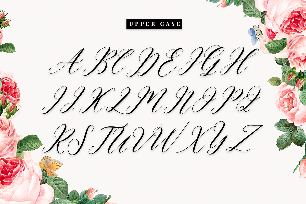 Armattuge - Script font preview 5