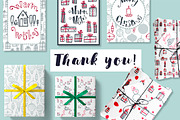 Nordic Christmas -pattern collection, a Pattern Graphic by Ja Polina ArtShop (Thumbnail 6 of 6)
