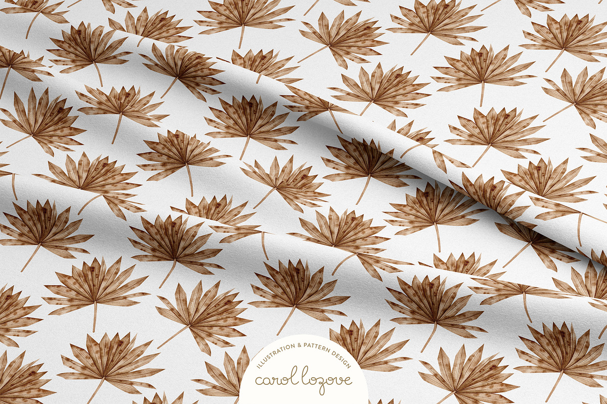 Watercolor Boho Fall Dusty Rose Set, a Decorative Illustration by Carol Lozove (Photo 65 of 74)