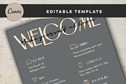 Welcome sign for Airbnb hosts Canva, a Presentation Template by Design House (Thumbnail 7 of 7)