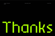 Seona - Futuristic Font, a Sans Serif Font by limitype (Thumbnail 10 of 10)