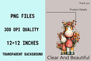 Whimsical Mother's Day Horse Clipart, an Illustration by SVGArt (Thumbnail 4 of 9)
