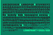 Leinfrakt - Heavy Display Sans, a Sans Serif Font by Shapespired Design (Thumbnail 16 of 16)