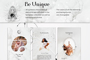 White Spiritual Instagram Stories, a Social Media Template by Under My Cozy Roof (Thumbnail 6 of 9)