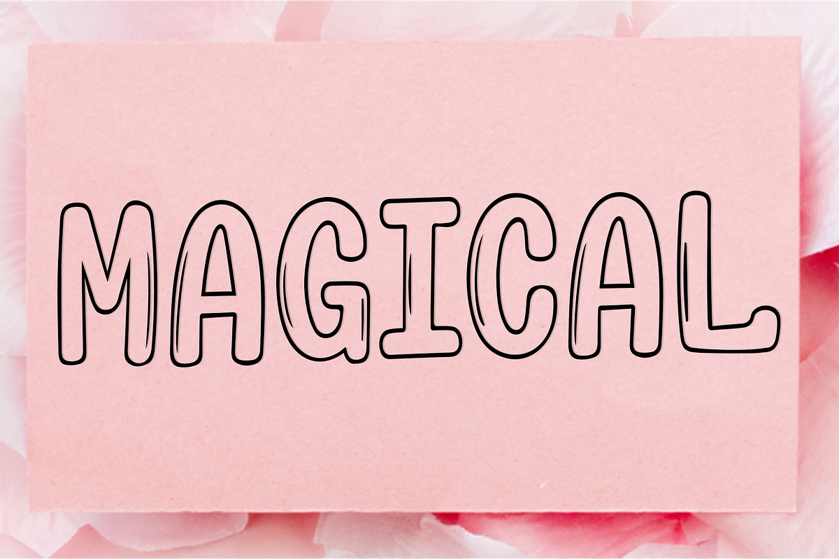 Bubbly Varsity, a Script Font by InermediaSTUDIO (Photo 5 of 8)