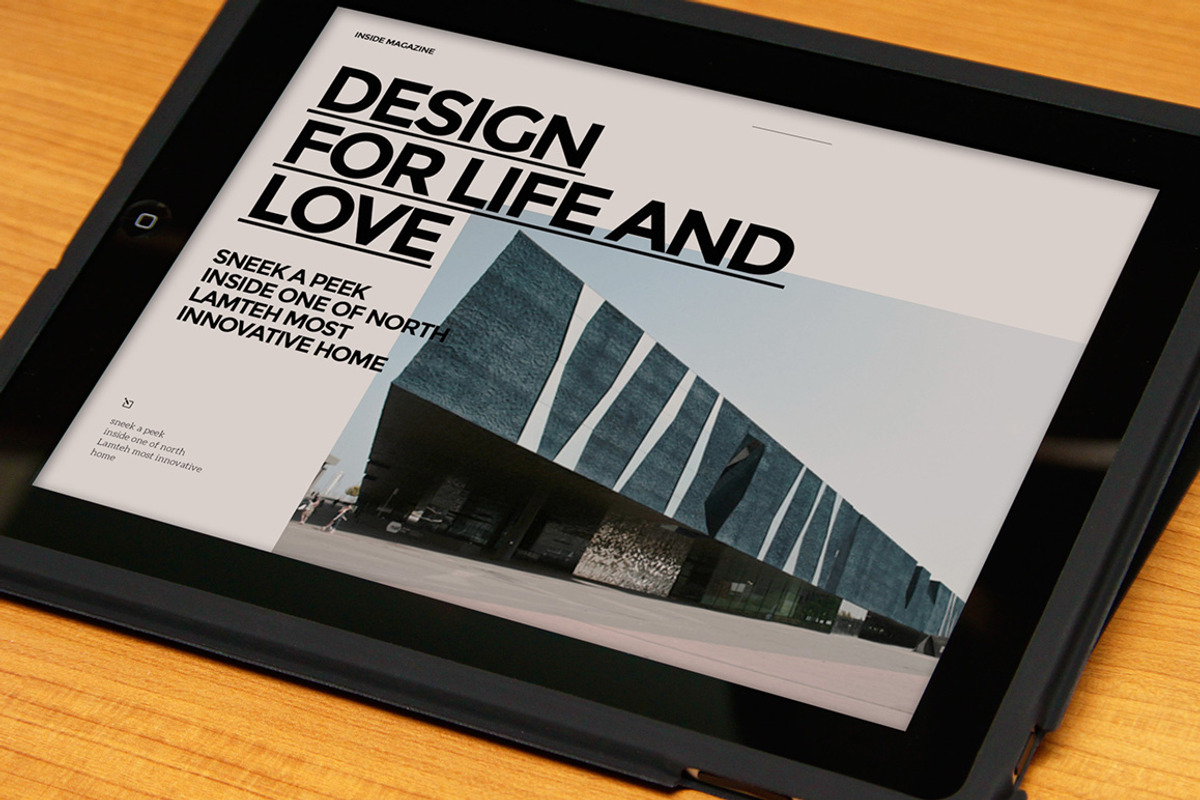 Ipad Magazine Template, a Magazine Template by broluthfi (Photo 4 of 5)