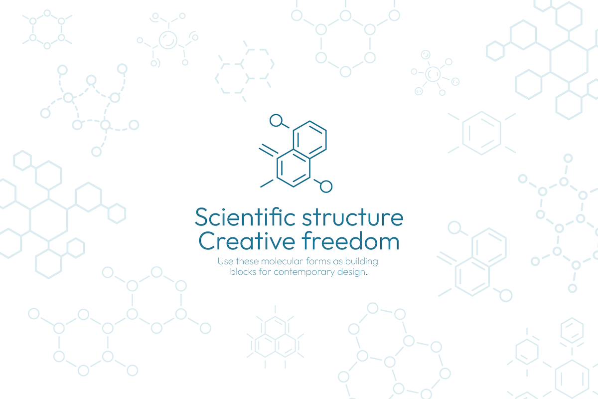 Molecular & Science-Inspired Vector, a Healthcare Illustration by Ilia Design (Photo 11 of 11)