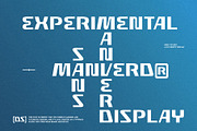 Manverd – Futuristic Display Font, a Sans Serif Font by Drizy (Thumbnail 3 of 10)