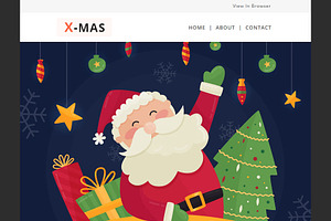 X-MAS - Responsive Email Template