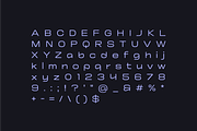 Anon-Futuristic Logo Display Font, a Sans Serif Font by Ebad Designs (Thumbnail 2 of 7)