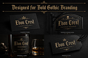 Ebon Crest, a Blackletter Font by Wow Magic (Thumbnail 4 of 7)