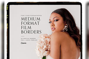 Medium Format Film Borders Vol. 1, a Texture Graphic by Cagdas Yoldas