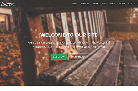 Lancar - Bootstrap Business Template