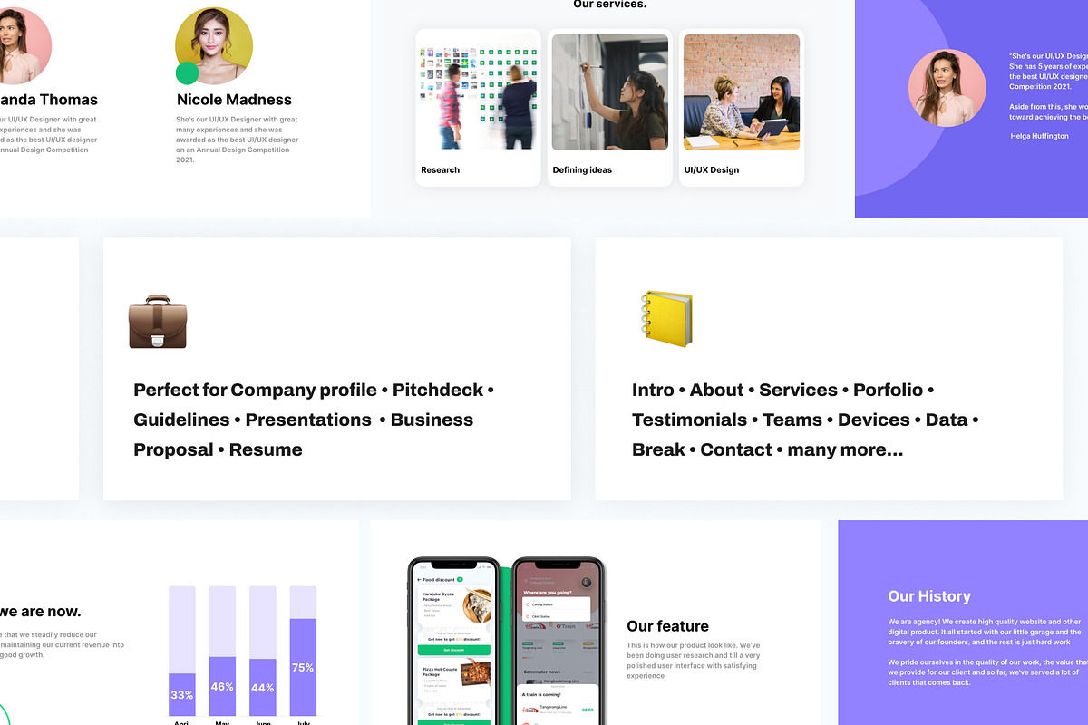 Probe - Unique Keynote Template, a Presentation Template by Nate Studios (Photo 2 of 8)