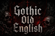 Gothic Old English, a Blackletter Font by Wow Magic (Thumbnail 3 of 4)