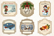 Christmas Labels Printable, an Illustration by Libby Wishes (Thumbnail 5 of 7)