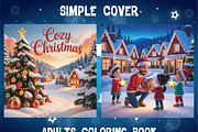 Cozy Christmas Cute & Comfy Coloring, an Animal Illustration by Design Zone (Thumbnail 3 of 5)