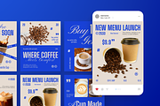 Coffee Shop Instagram Post, a Social Media Template by Annora Studio (Thumbnail 5 of 6)