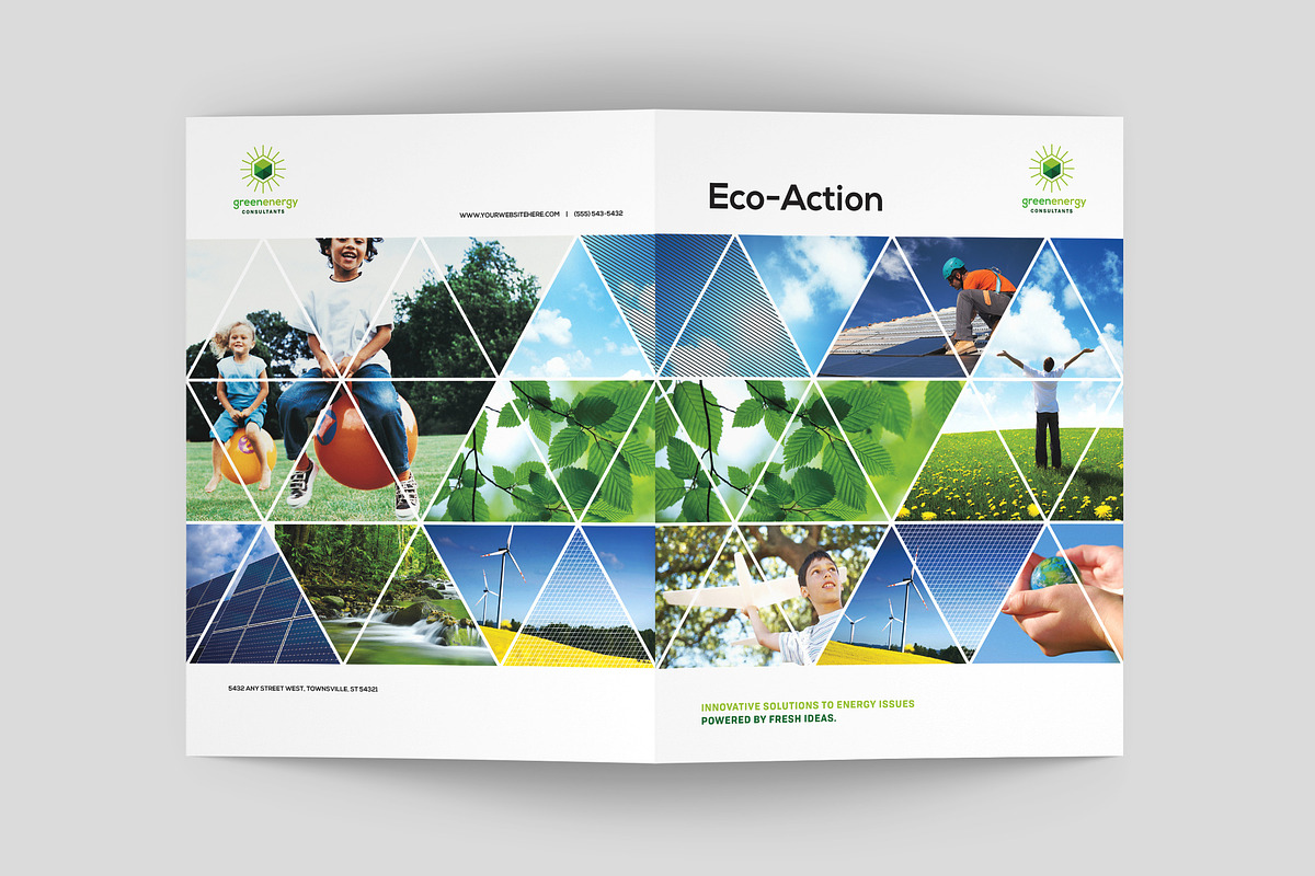 Renewable Energy Brochure Template, a Brochure Template by StockLayouts (Photo 3 of 4)
