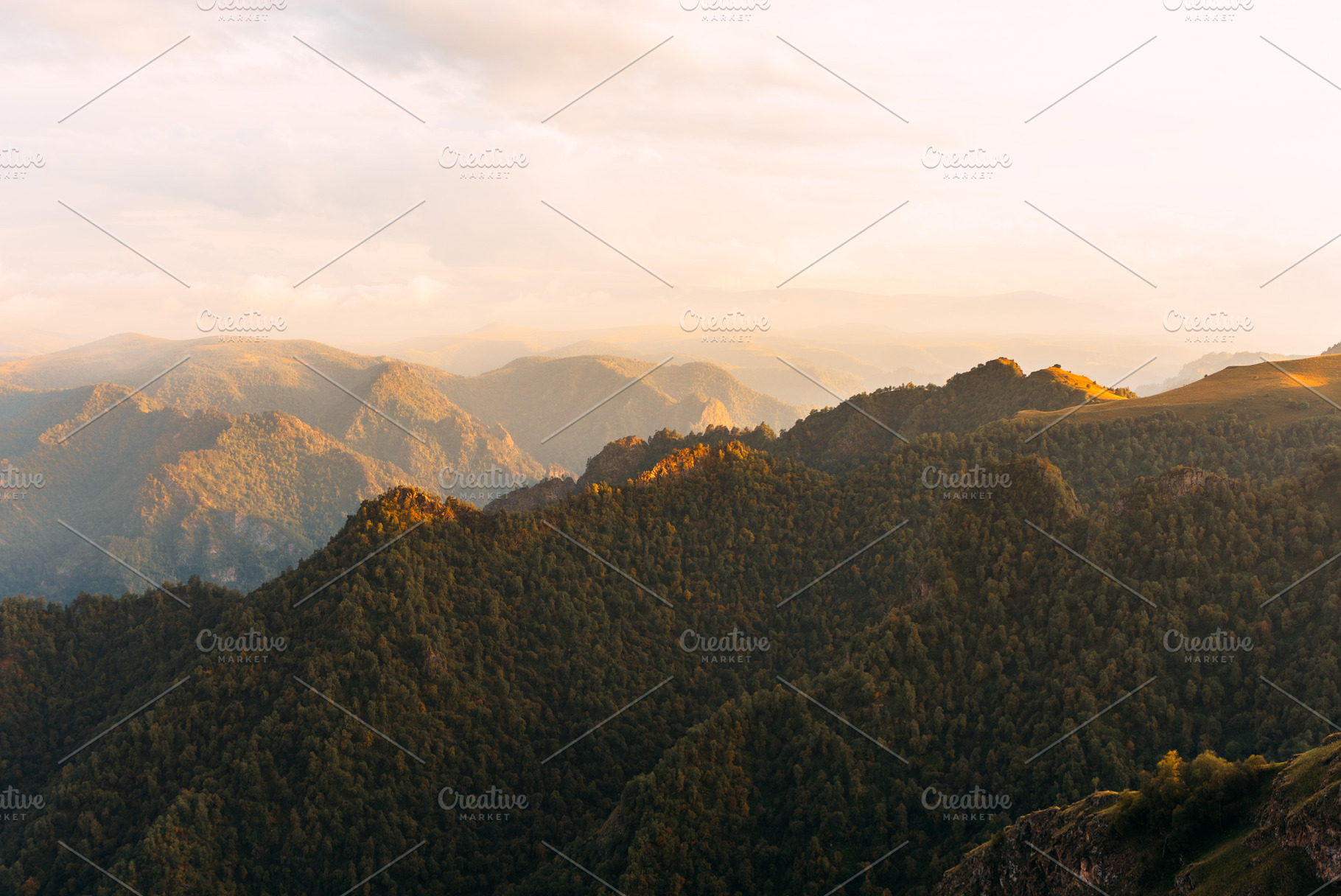 Beautiful mountain landscape, a Nature Photo by SOTNIKOV_MISHA