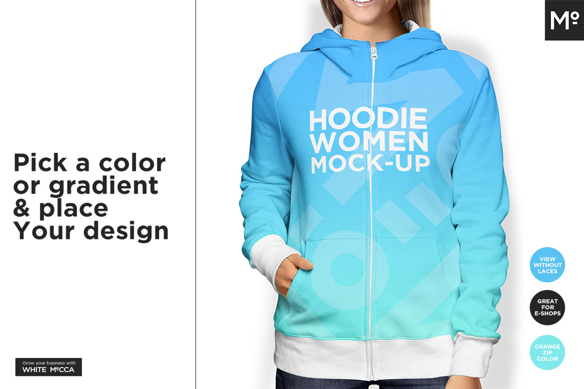 10xWomen & Men Hoodie Types Mock-ups, a Hoody Mockup by Mocca Mockups Store (Photo 10 of 15)