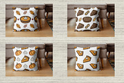 Fall Pies: Patterns & Clipart Set, a Food Illustration by Elatedowl (Thumbnail 8 of 12)