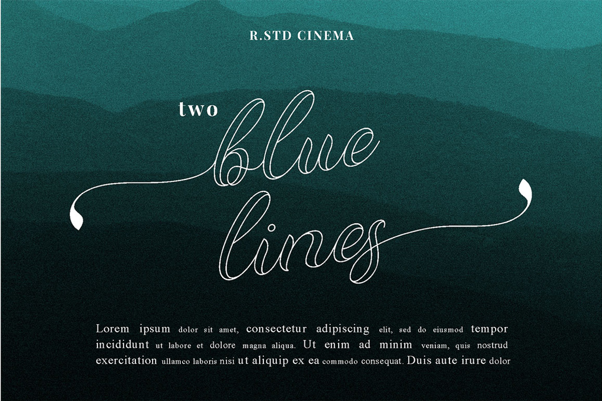Dominica Calligraphy Script, a Script Font by Idea Studio (Photo 4 of 12)