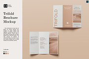 Trifold Brochure Mockup, a Books & Magazine Mockup by Lxadesign (Thumbnail 1 of 18)