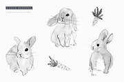 Monochrome Forest pattern collection, a Pattern Graphic by Inna Moreva (Thumbnail 10 of 10)