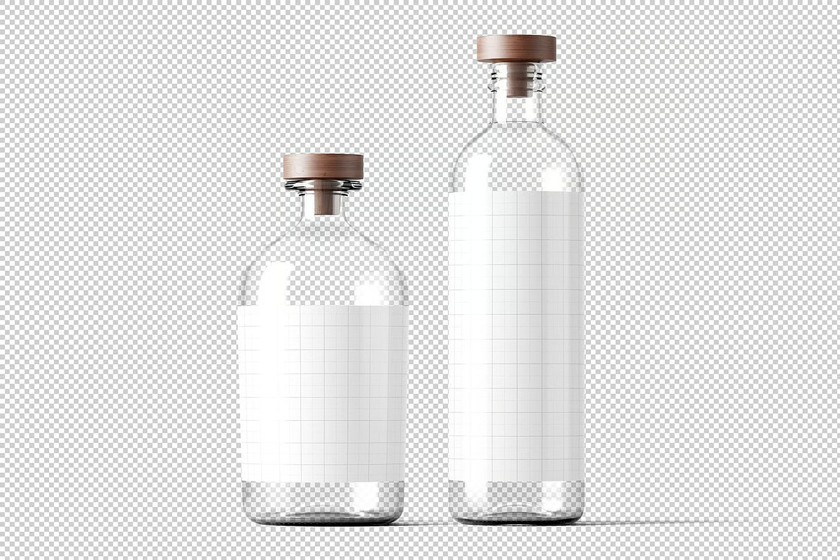 Glass Bottle Mockup, a Product Mockup by zpackcreative (Photo 5 of 5)