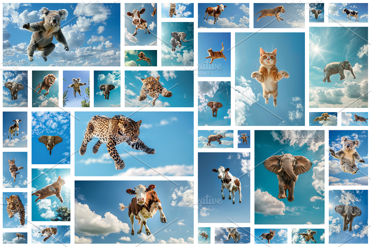 116 Flying animals, an Animal Photo by Handmadefont (Photo 4 of 119)