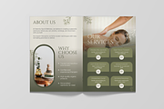 Spa Wellness Service Bifold Brochure, a Brochure Template by Annora Studio (Thumbnail 2 of 6)