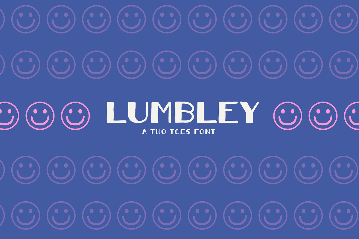 Lumbley: Vintage Display Font, a Sans Serif Font by Two Toes Creative (Photo 1 of 4)