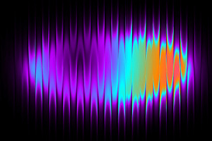 Futuristic Neon Energy Wave Backdrop, a Background Photo by Hamza067