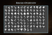 100 Cloud Brushes +Extras, a Brush Add-On by xresch (Thumbnail 2 of 10)