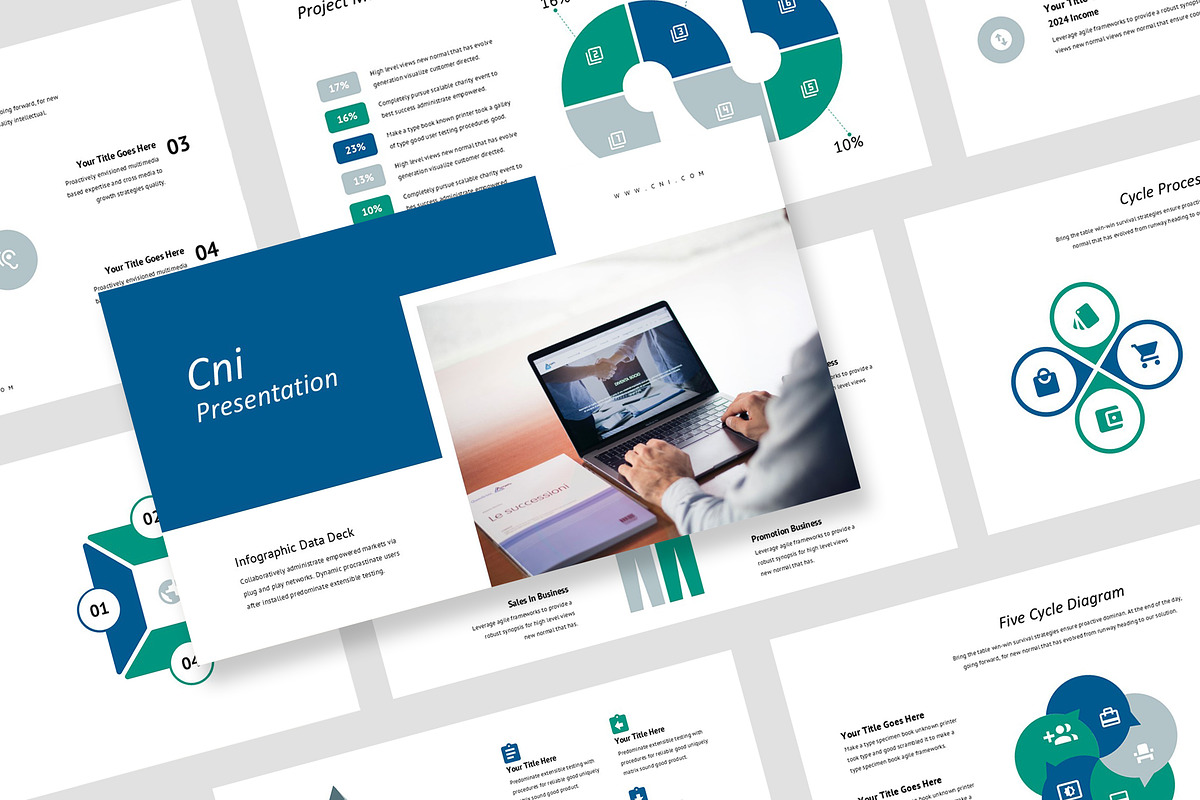 Cni : Infographic Data Powerpoint