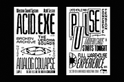 Rainshade Rough - Condensed Font, a Sans Serif Font by Typeparties (Thumbnail 7 of 14)